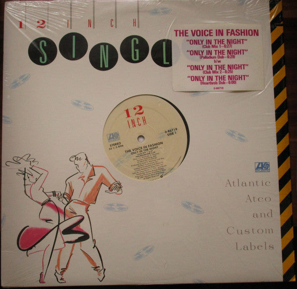 The Voice In Fashion : Only In The Night (12")