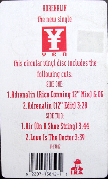 Yen : Adrenalin (12")