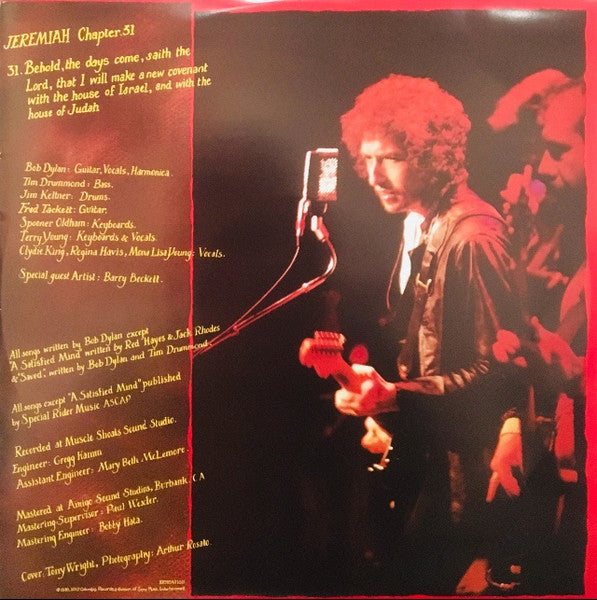 Bob Dylan : Saved (LP, Album, RE, RM, New)