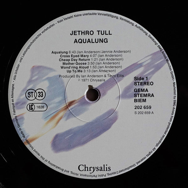 Jethro Tull : Aqualung (LP, Album, RE, Gat)