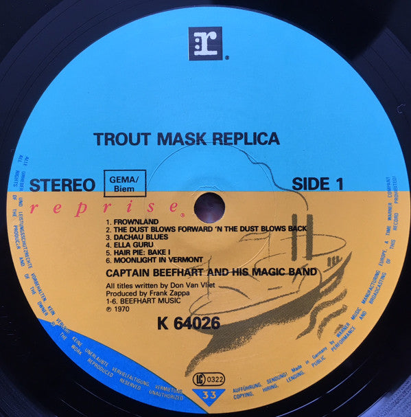 Captain Beefheart & The Magic Band : Trout Mask Replica (2xLP, Album, RE, Gat)