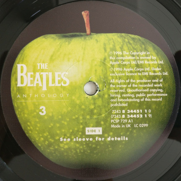 The Beatles : Anthology 3 (3xLP, Album, EMI)