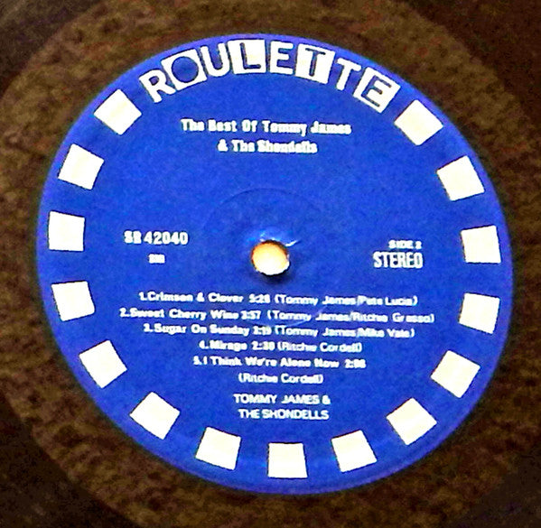 Tommy James & The Shondells : The Best Of Tommy James & The Shondells (LP, Comp)
