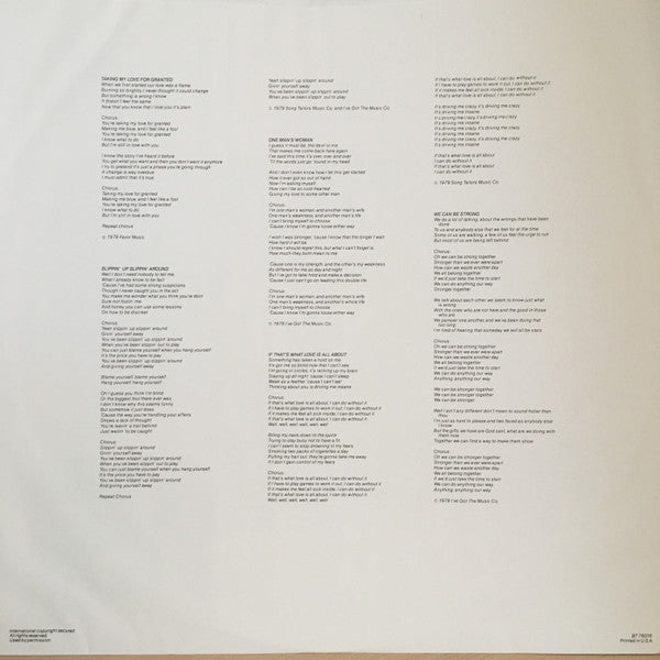 Hot : Strong Together (LP, Album, PR )