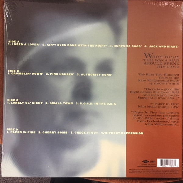 John Cougar Mellencamp : The Best That I Could Do (1978-1988) (2xLP, Comp, RE)