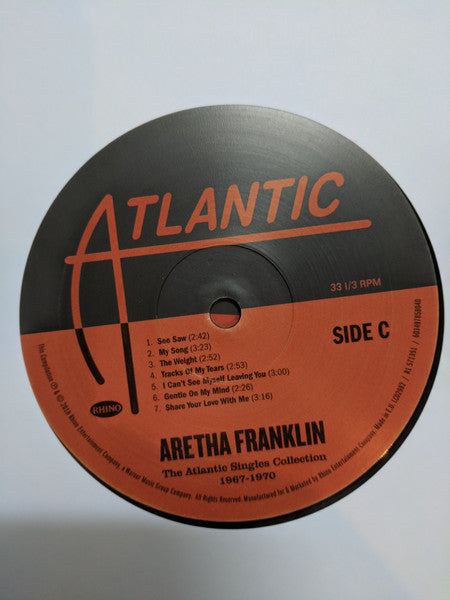 Aretha Franklin : The Atlantic Singles Collection 1967-1970 (2xLP, Comp, Mono, RM)