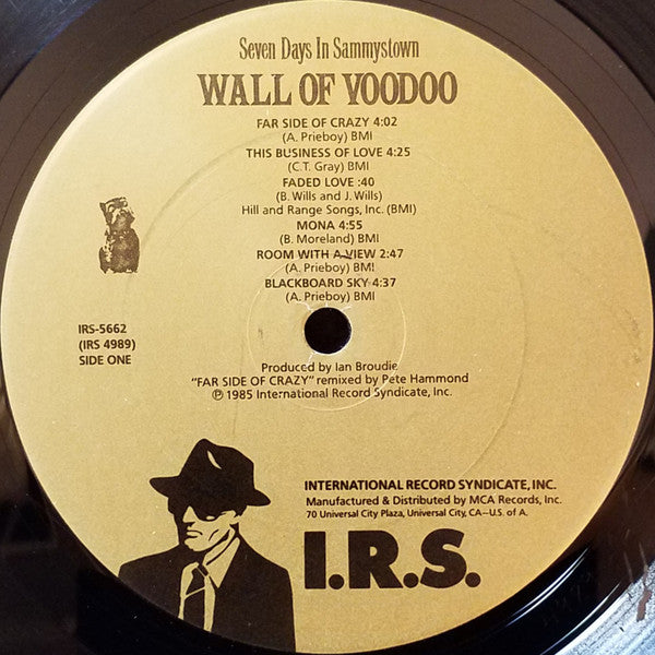 Wall Of Voodoo : Seven Days In Sammystown (LP, Album, Glo)