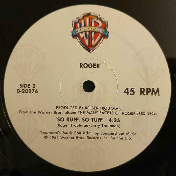 Roger Troutman : Girl, Cut It Out (12", Maxi, Spe)