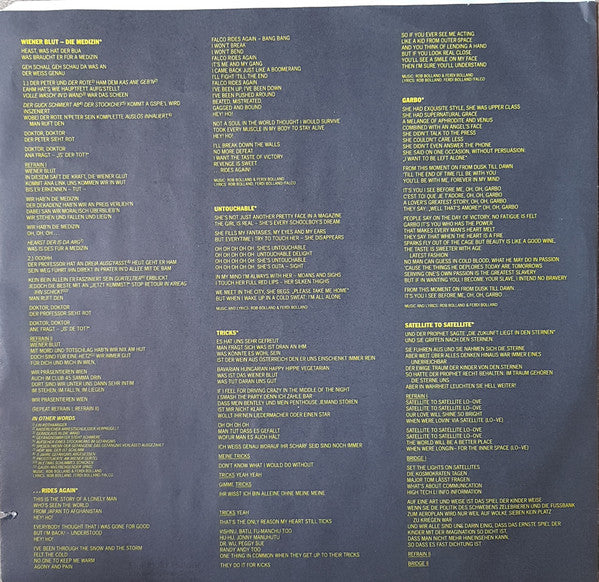 Falco : Wiener Blut (LP, Album)