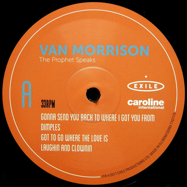 Van Morrison : The Prophet Speaks (2xLP, Album)