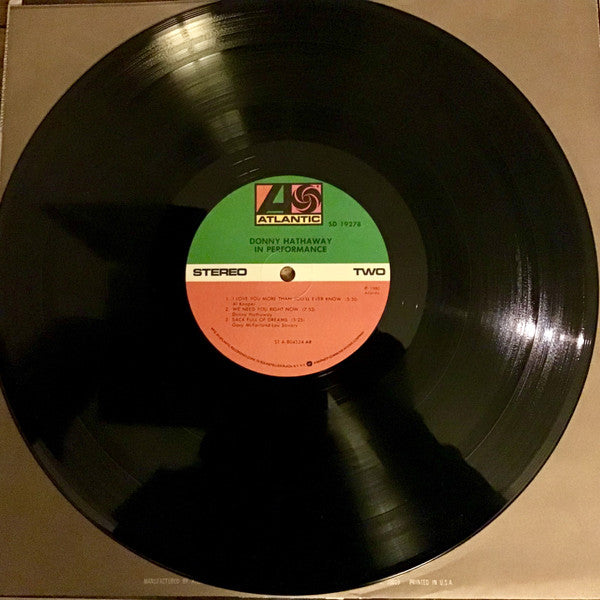 Donny Hathaway : In Performance (LP, Album)