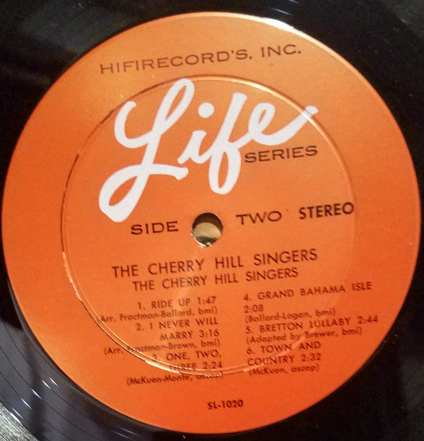 The Cherry Hill Singers : The Cherry Hill Singers (LP, Album)