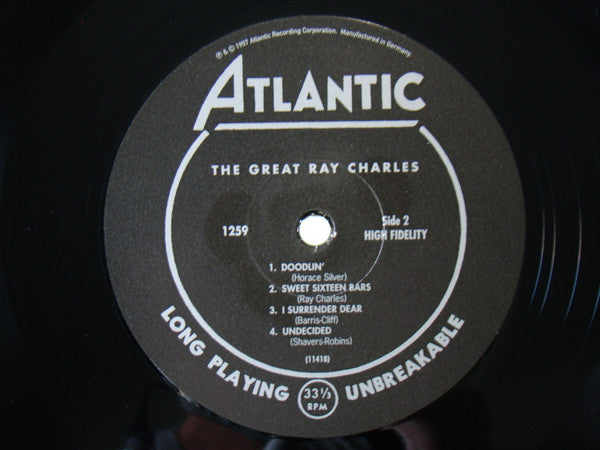 Ray Charles : The Great Ray Charles (LP, Album, Mono, RE, RM, 180)