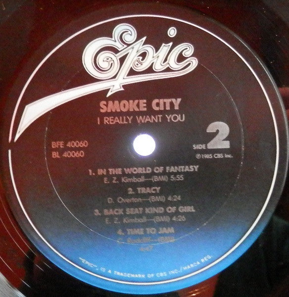 Smoke City (2) : I Really Want You (LP, Album)
