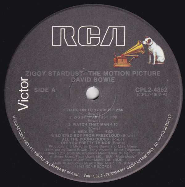 David Bowie : Ziggy Stardust - The Motion Picture (2xLP, Album)
