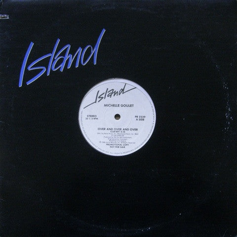 Michelle Goulet : Over And Over And Over (12", Promo)