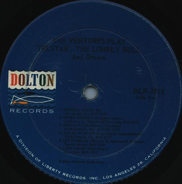 The Ventures : Play Telstar - The Lonely Bull And Others (LP, Album, Mono, RP)