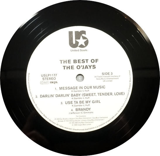 The O'Jays : Philly Chartbusters (The Best Of The O'Jays) (2xLP, Comp)