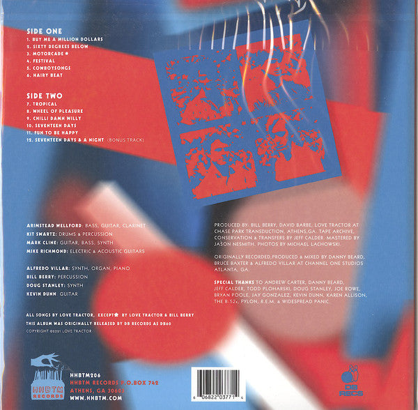 Love Tractor : Love Tractor (LP, Album, RM, Rem)