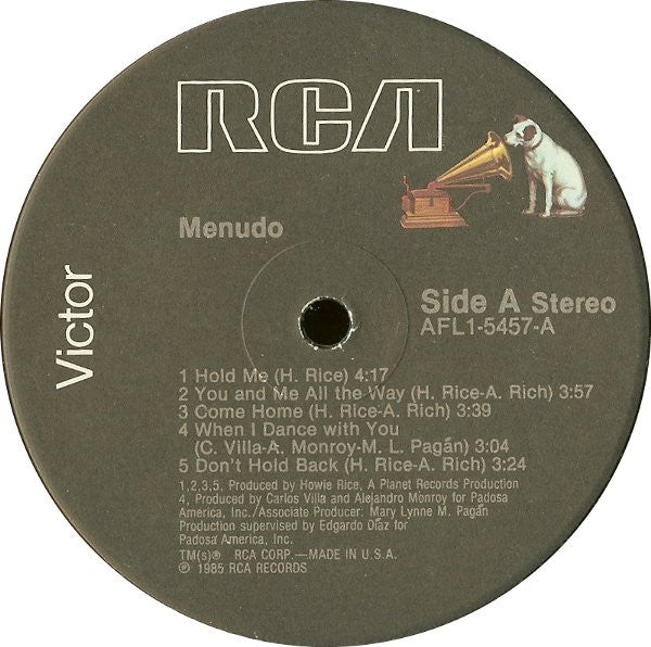 Menudo : Menudo (LP, Album)