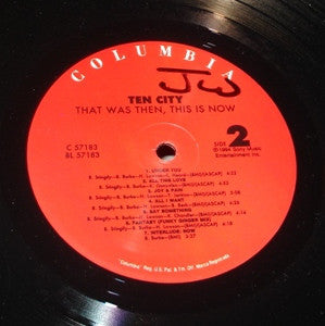 Ten City : That Was Then, This Is Now (LP, Album)