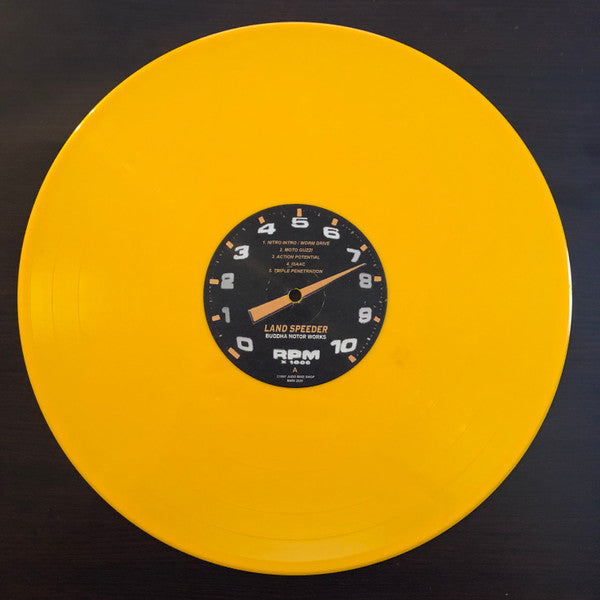 Land Speeder : Buddha Motor Works (LP, Album, Ltd, Num, RM)