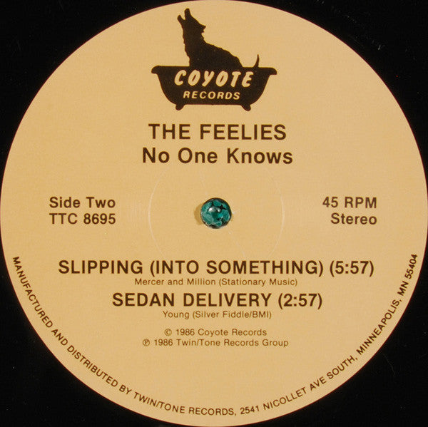 The Feelies : No One Knows (12", EP)