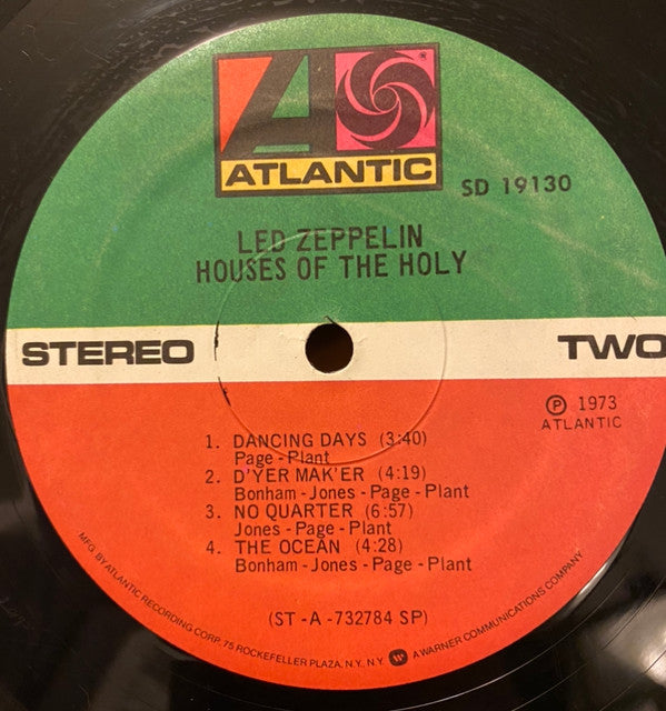 Led Zeppelin : Houses Of The Holy (LP, RP, Spe)