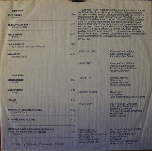 Sky (4) : Sky 3 (LP, Album)