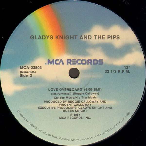 Gladys Knight And The Pips : Love Overboard (12")