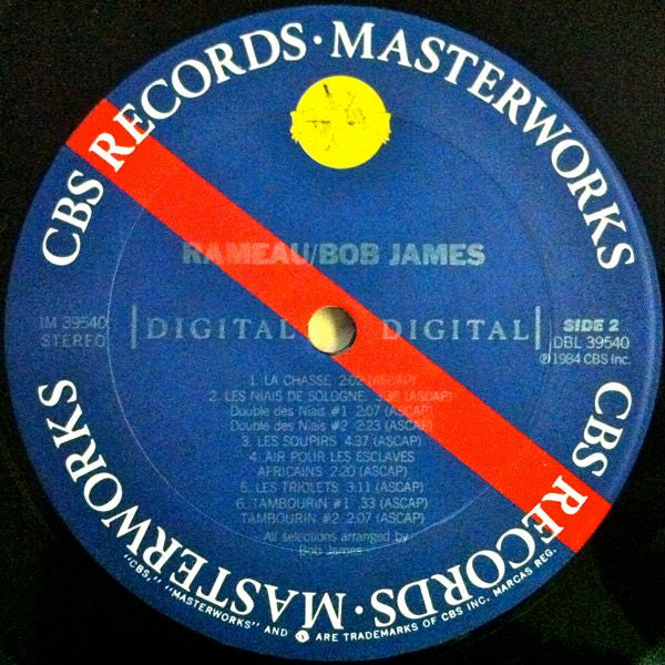 Bob James, Jean-Philippe Rameau : Rameau (LP, Album)