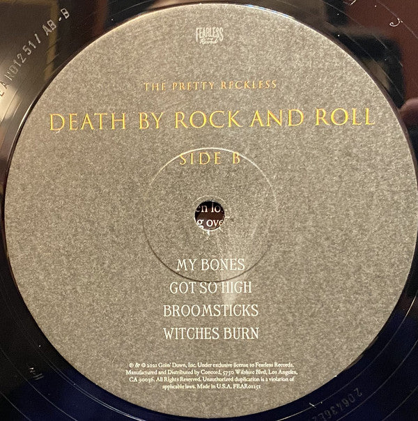 The Pretty Reckless : Death By Rock And Roll (LP, 180 + LP, S/Sided, Etch, 180 + Album)