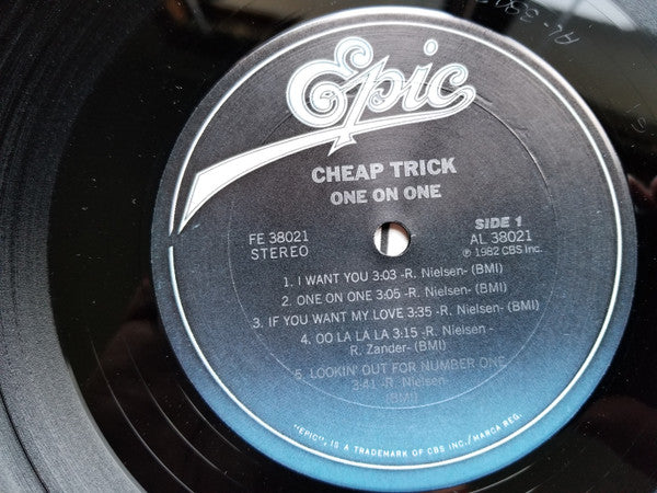 Cheap Trick : One On One (LP, Album, Pit)