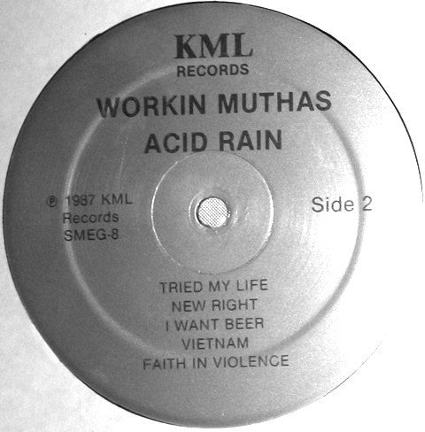 Workin Muthas : Acid Rain (12", EP)