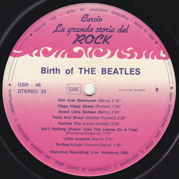 The Beatles : Birth Of The Beatles (LP, Comp, Val)