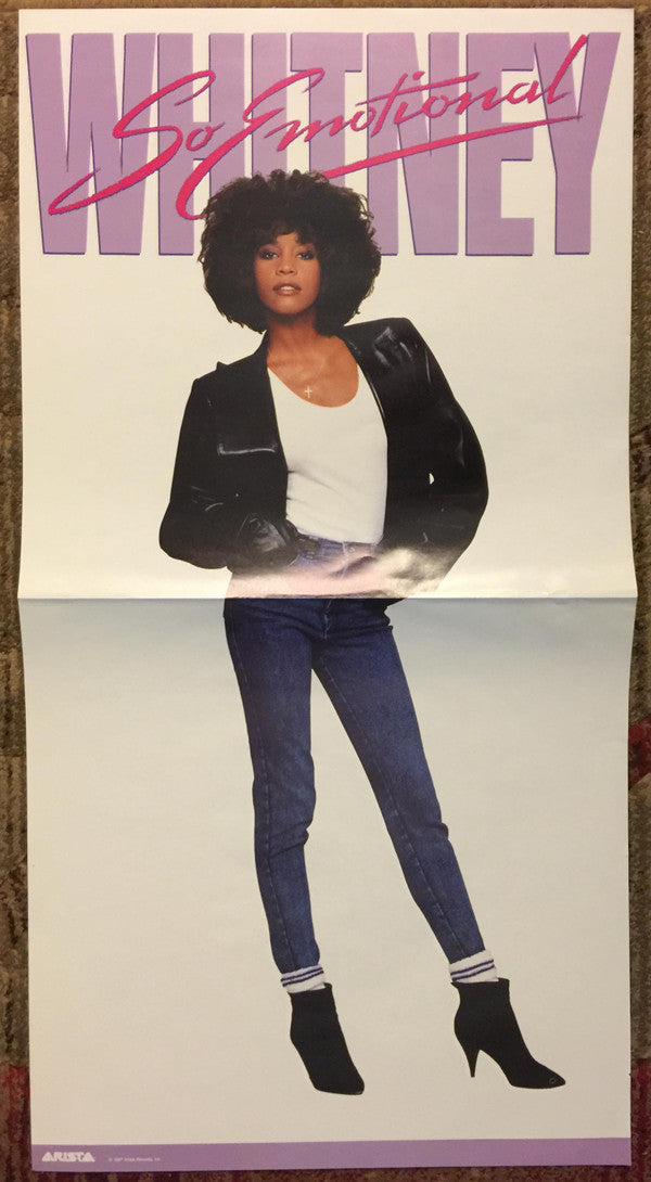 Whitney Houston : So Emotional (12", Single)