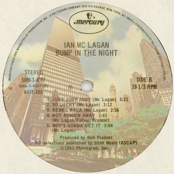 Ian McLagan : Bump In The Night (LP, Album)