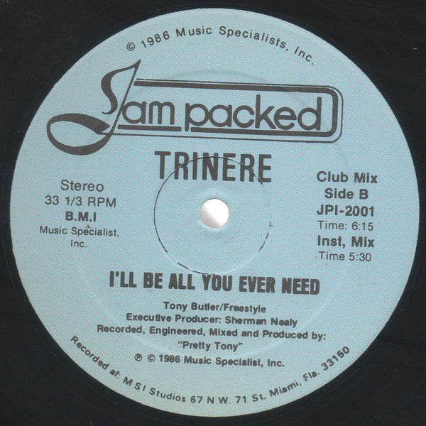 Trinere : I'll Be All You Ever Need (12", Pic)