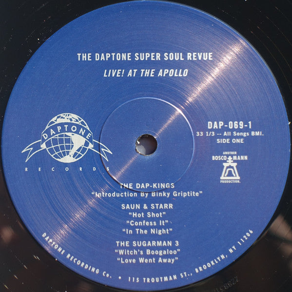 Various : The Daptone Super Soul Revue Live! At The Apollo (3xLP, Album)