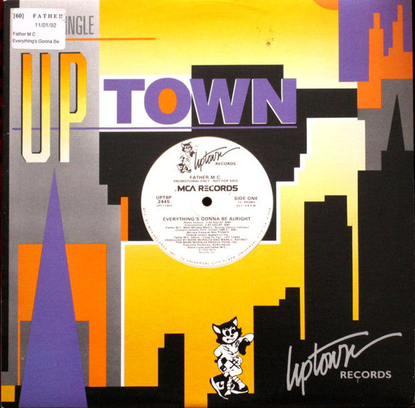 Father MC : Everything's Gonna Be Alright (12", Single, Promo, Lab)