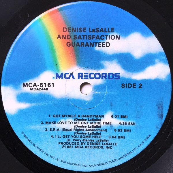 Denise LaSalle And Satisfaction (4) : Guaranteed (LP, Album)