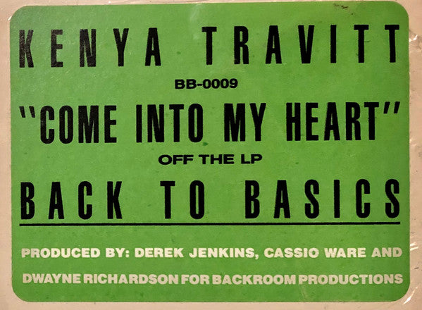 Kenya Travitt : Come Into My Heart (12")