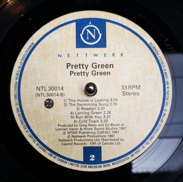 Pretty Green : Pretty Green (LP, Album)