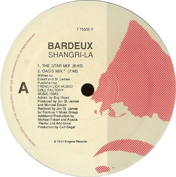 Bardeux : Shangri-La (12")