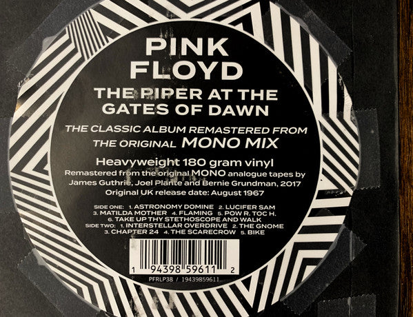 Pink Floyd : The Piper At The Gates Of Dawn (LP, Album, Mono, RE, RM, RP, 180)