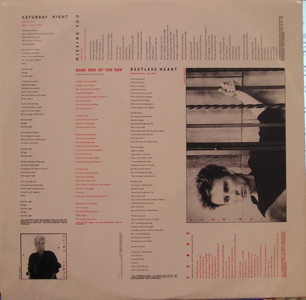 John Waite : No Brakes (LP, Album, Club, Car)