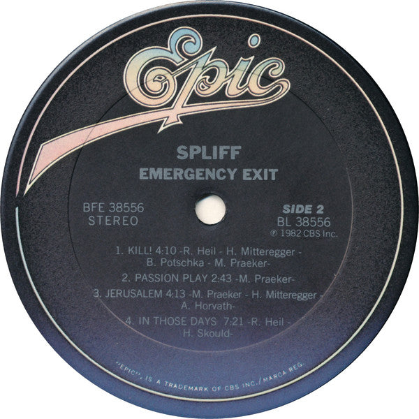 Spliff : Emergency Exit (LP, Album)