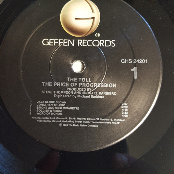 The Toll : The Price Of Progression (LP, Album, All)