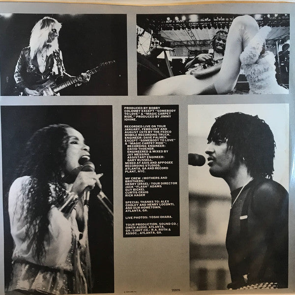 Mother's Finest : Mother's Finest Live (LP, Album)