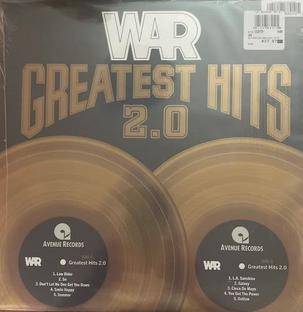 War : Greatest Hits 2.0 (2xLP, Comp, Gol)